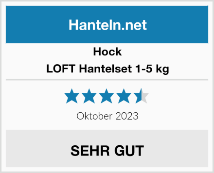 Hock LOFT Hantelset 1-5 kg Test