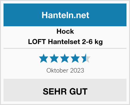 Hock LOFT Hantelset 2-6 kg Test