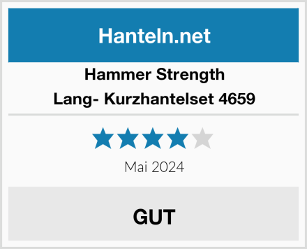 Hammer Strength Lang- Kurzhantelset 4659 Test