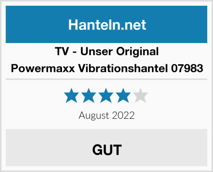 TV - Unser Original Powermaxx Vibrationshantel 07983 Test