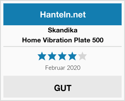 Skandika Home Vibration Plate 500 Test