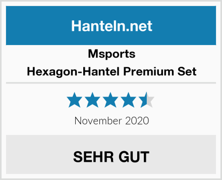 Msports Hexagon-Hantel Premium Set Test