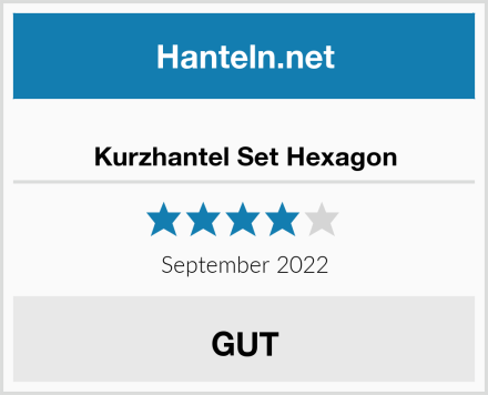  Kurzhantel Set Hexagon Test
